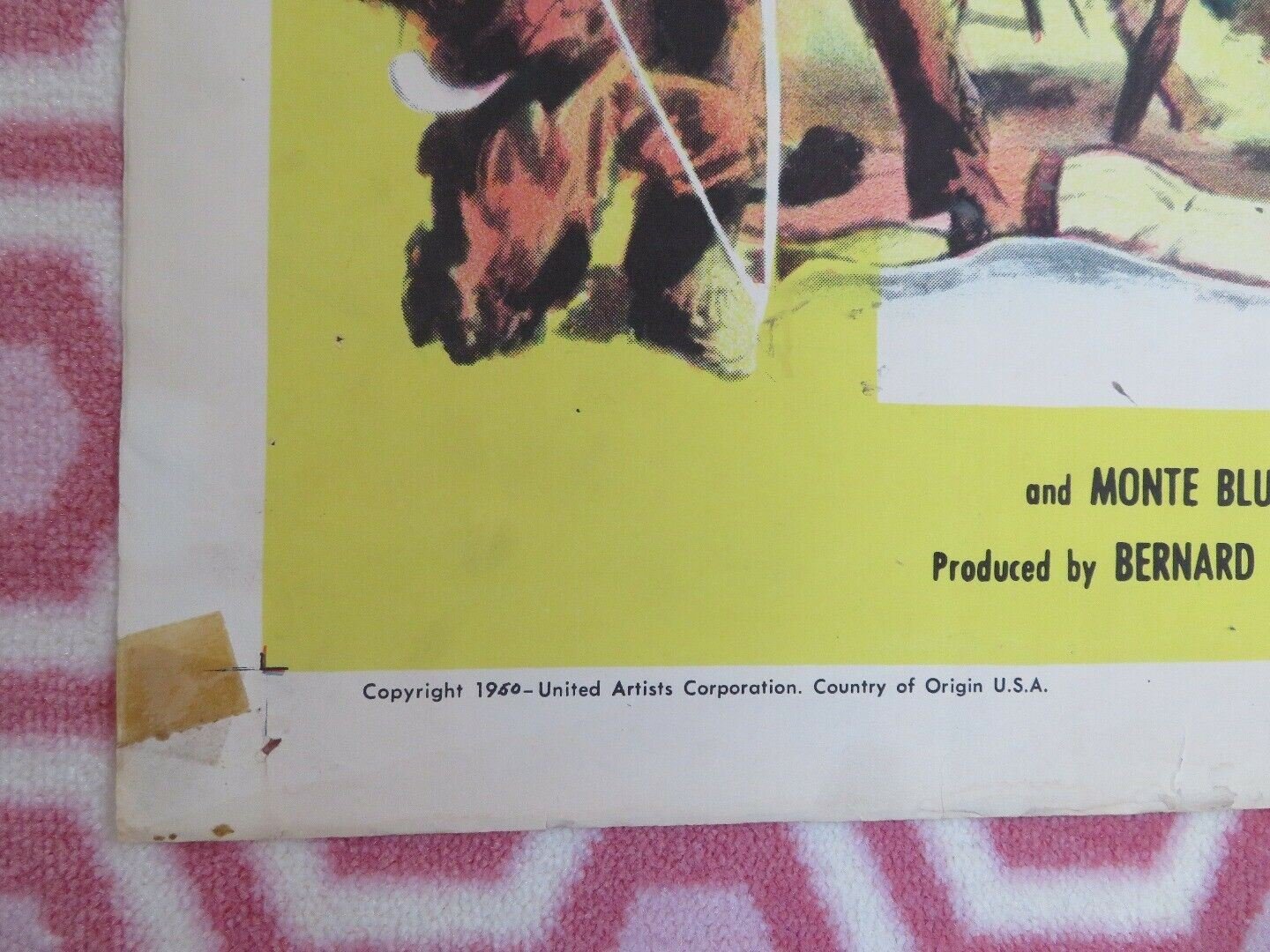 THE IROQUOIS TRAIL US ONE SHEET (27 x 41) POSTER GEORGE MONTGOMERY JAMES COOPER - Rendezvous Cinema