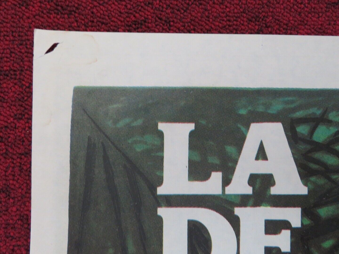 THE ISLAND OF PROHIBITED PLEASURES ARGENTINA FOLDED ONE SHEET POSTER 1979 - Rendezvous Cinema