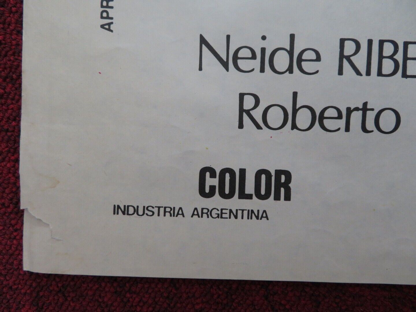 THE ISLAND OF PROHIBITED PLEASURES ARGENTINA FOLDED ONE SHEET POSTER 1979 - Rendezvous Cinema