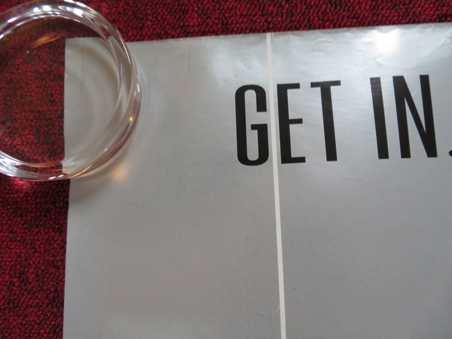 THE ITALIAN JOB UK QUAD (30"x 40") ROLLED POSTER MARK WAHLBERG C. THERON 2003 Rendezvous Cinema Movie posters