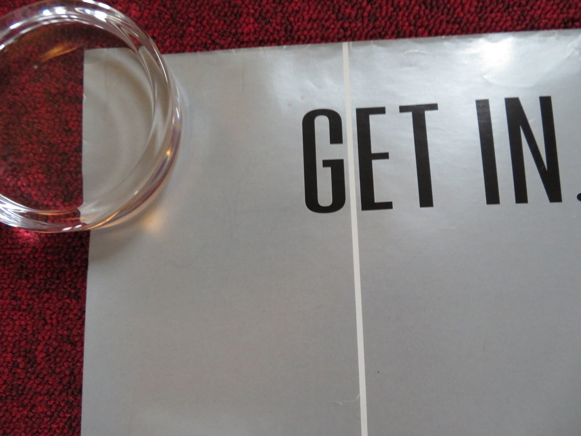 THE ITALIAN JOB UK QUAD (30"x 40") ROLLED POSTER MARK WAHLBERG C. THERON 2003 Rendezvous Cinema Movie posters