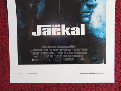 THE JACKAL ITALIAN LOCANDINA POSTER BRUCE WILLIS RICHARD GERE 1998 Rendezvous Cinema Movie posters