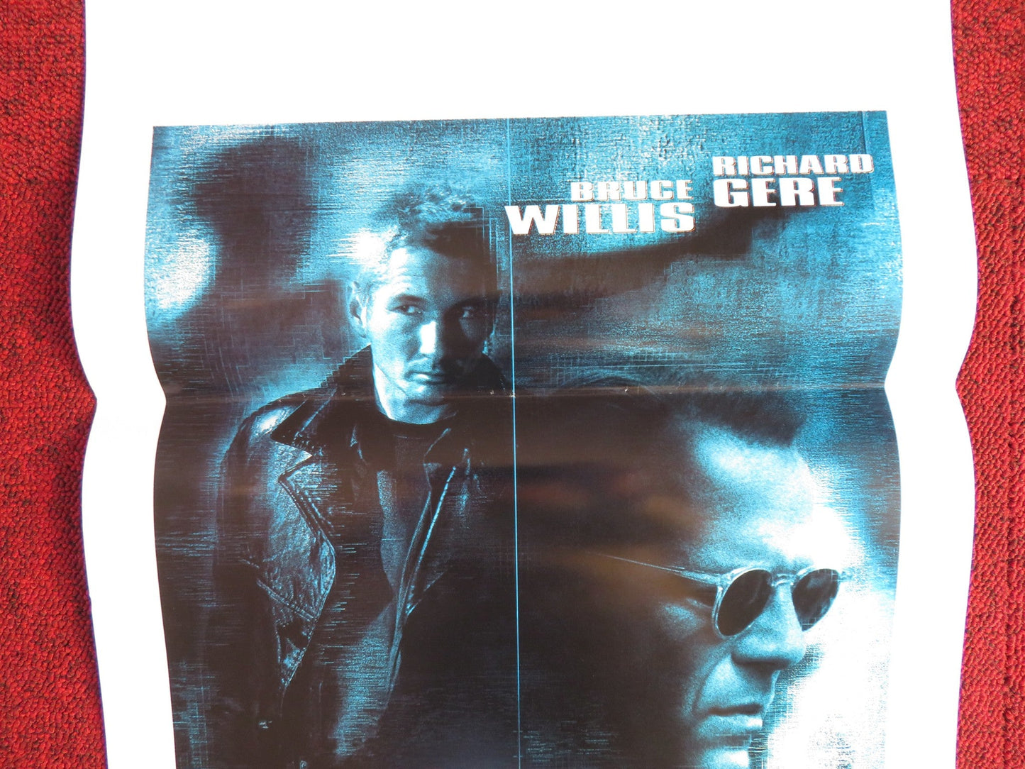 THE JACKAL ITALIAN LOCANDINA POSTER BRUCE WILLIS RICHARD GERE 1998 Rendezvous Cinema Movie posters