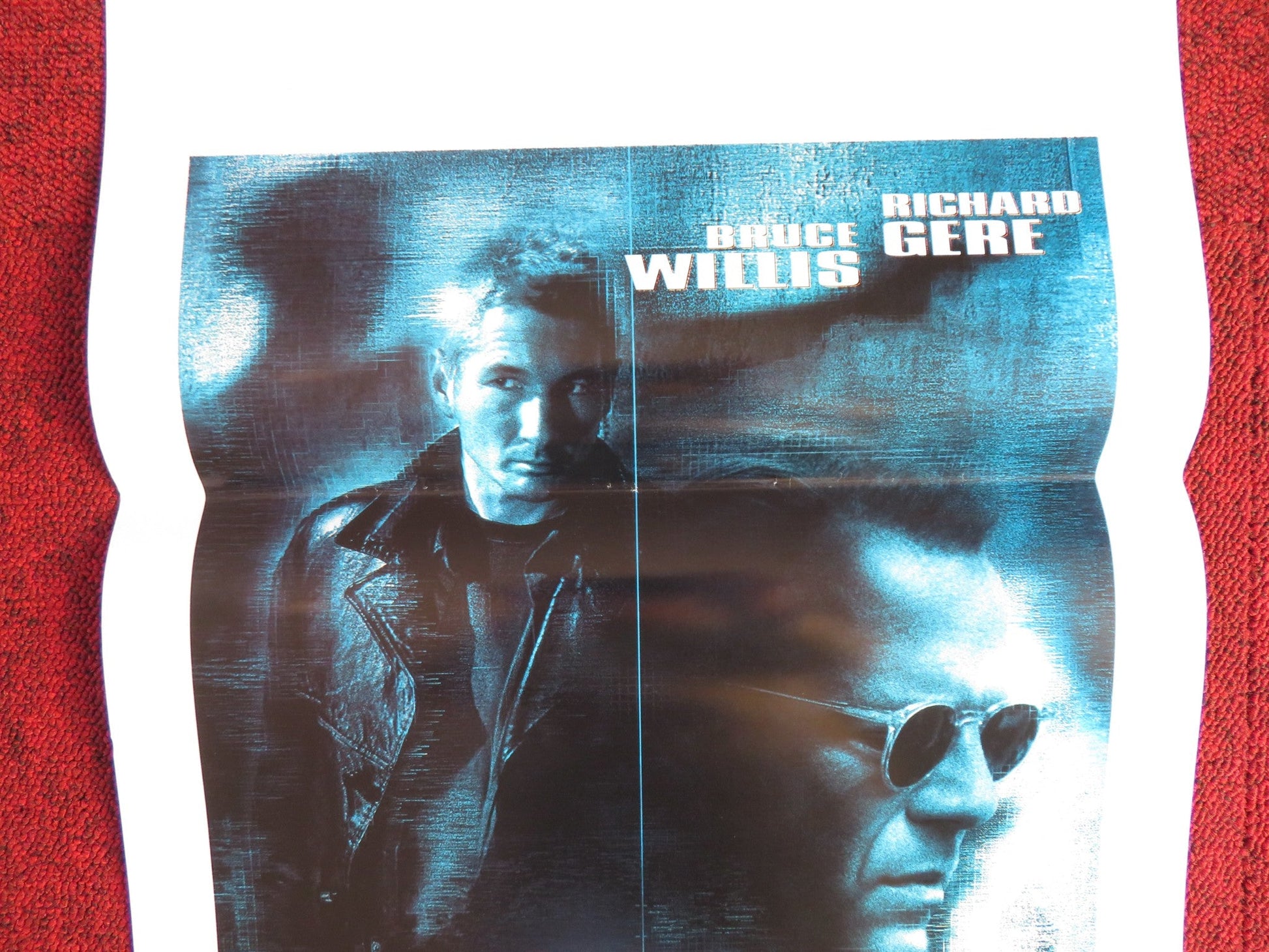 THE JACKAL ITALIAN LOCANDINA POSTER BRUCE WILLIS RICHARD GERE 1998 Rendezvous Cinema Movie posters