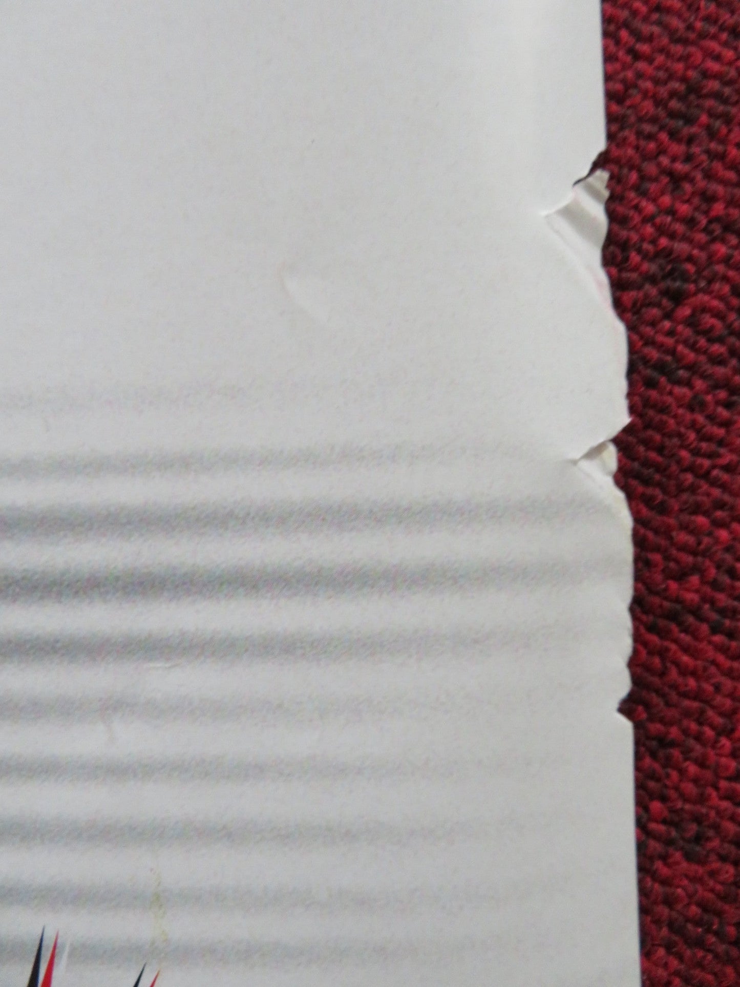 THE JACKAL UK QUAD (30"x 40") ROLLED POSTER BRUCE WILLIS RICHARD GERE 1997 Rendezvous Cinema Movie posters