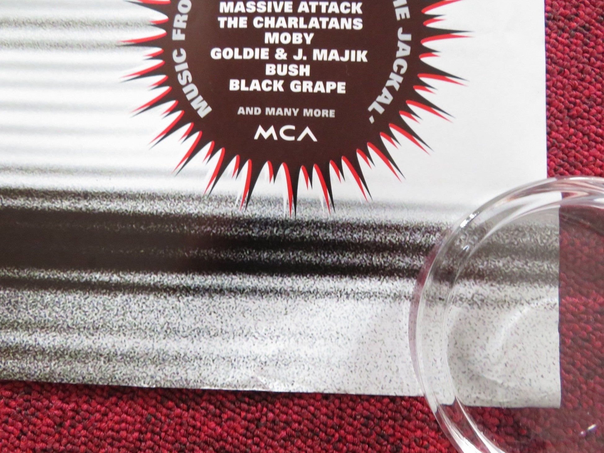 THE JACKAL UK QUAD (30"x 40") ROLLED POSTER BRUCE WILLIS RICHARD GERE 1997 Rendezvous Cinema Movie posters