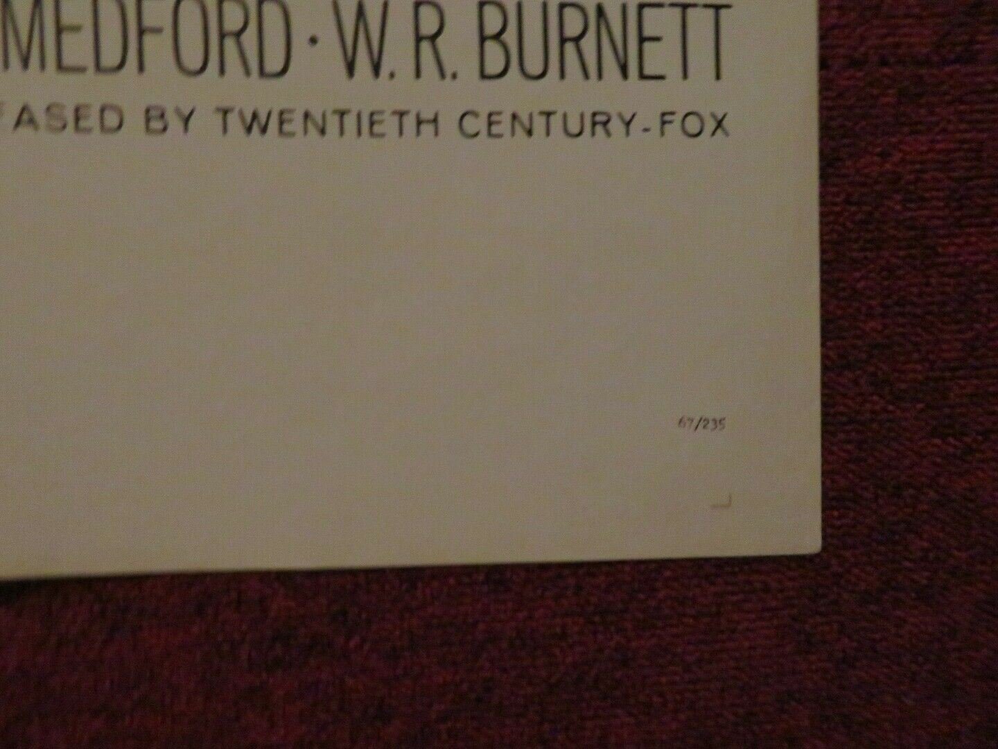 THE JACKALS FOLDED US ONE SHEET POSTER VINCENT PRICE DIANA IVARSON 1967 Movie posters