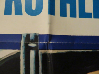 THE JACKALS FOLDED US ONE SHEET POSTER VINCENT PRICE DIANA IVARSON 1967 Movie posters