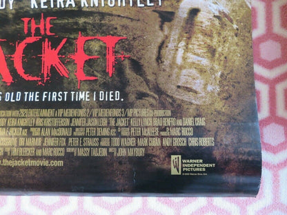 THE JACKET US ONE SHEET ROLLED POSTER ADRIEN BRODY KEIRA KNIGHTLEY 2005 Movie posters