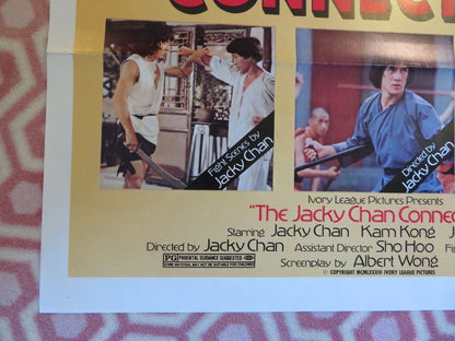 THE JACKY CHAN CONNECTION / Shaolin Wooden Men US ROLLED POSTER KAM KONG 1970/80 - Rendezvous Cinema