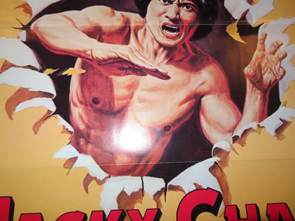 THE JACKY CHAN CONNECTION / Shaolin Wooden Men US ROLLED POSTER KAM KONG 1970/80 - Rendezvous Cinema