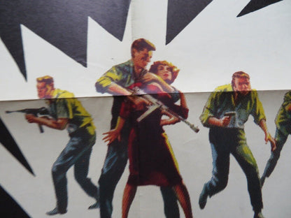 THE JAILBREAKERS FOLDED US ONE SHEET POSTER ROBERT HUTTON MARY CASTLE 1959 Movie posters