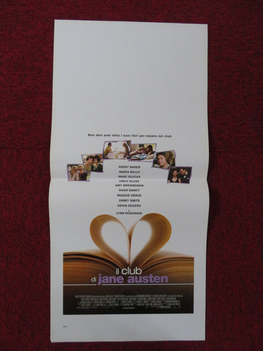 THE JANE AUSTEN BOOK CLUB ITALIAN LOCANDINA POSTER EMILY BLUNT MARIA BELLO 2007 Rendezvous Cinema Movie posters