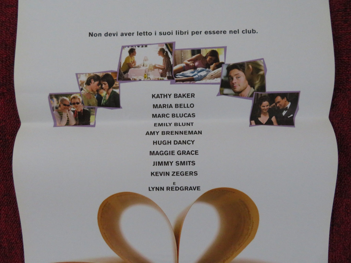 THE JANE AUSTEN BOOK CLUB ITALIAN LOCANDINA POSTER EMILY BLUNT MARIA BELLO 2007 Rendezvous Cinema Movie posters