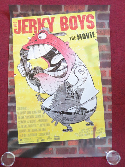 THE JERKY BOYS US ONE SHEET ROLLED POSTER JOHN G. BRENNAN KAMAL AHMED 1995 Rendezvous Cinema Movie posters