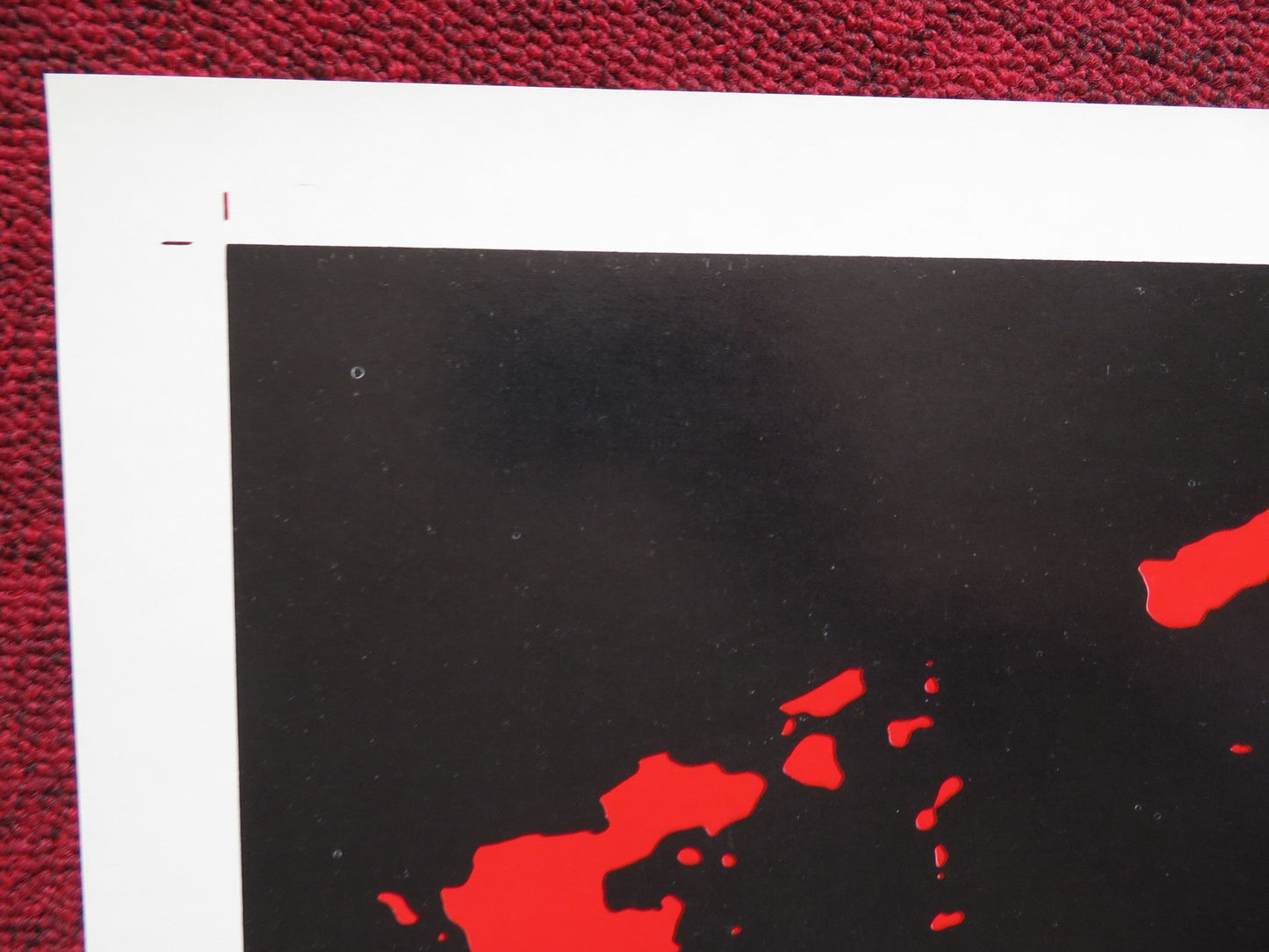 THE JERUSALEM FILE FOLDED US ONE SHEET POSTER BRUCE DAVISON N. WILLIAMSON 1971 Rendezvous Cinema Movie posters