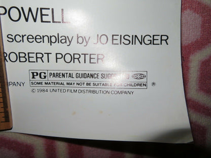 THE JIGSAW MAN US ONE SHEET ROLLED POSTER DOROTHEA BENNETT 1983 - Rendezvous Cinema