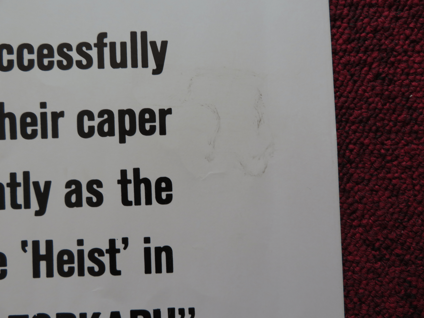 THE JOKERS US HALF SHEET (22"x 28") POSTER MICHAEL CRAWFORD OLIVER REED 1967 Rendezvous Cinema Movie posters