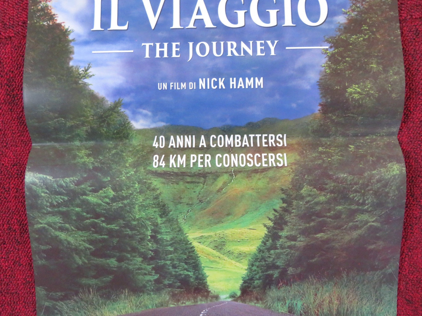 THE JOURNEY ITALIAN LOCANDINA POSTER TIMOTHY SPALL COLM MEANEY 2016 Rendezvous Cinema Movie posters