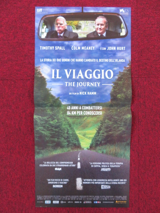 THE JOURNEY ITALIAN LOCANDINA POSTER TIMOTHY SPALL COLM MEANEY 2016 Rendezvous Cinema Movie posters