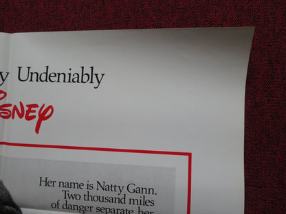 THE JOURNEY OF NATTY GANN FOLDED US ONE SHEET POSTER DISNEY M. SALENGER 1985 Rendezvous Cinema Movie posters