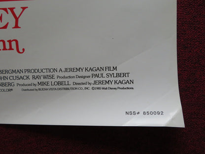 THE JOURNEY OF NATTY GANN FOLDED US ONE SHEET POSTER DISNEY M. SALENGER 1985 Rendezvous Cinema Movie posters