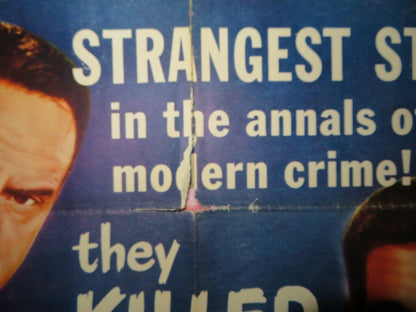 THE JUDGE US ONE SHEET POSTER MILBURN STONE KATHERINE DE MILLE 1949 - Rendezvous Cinema