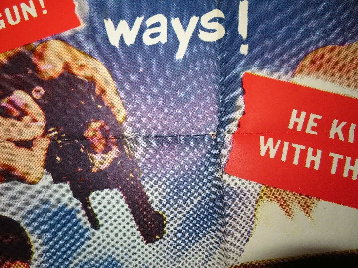 THE JUDGE US ONE SHEET POSTER MILBURN STONE KATHERINE DE MILLE 1949 - Rendezvous Cinema