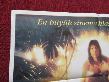 THE JUNGLE BOOK FOLDED TURKISH ONE SHEET POSTER JASON SCOTT LEE CARY ELWES Movie posters