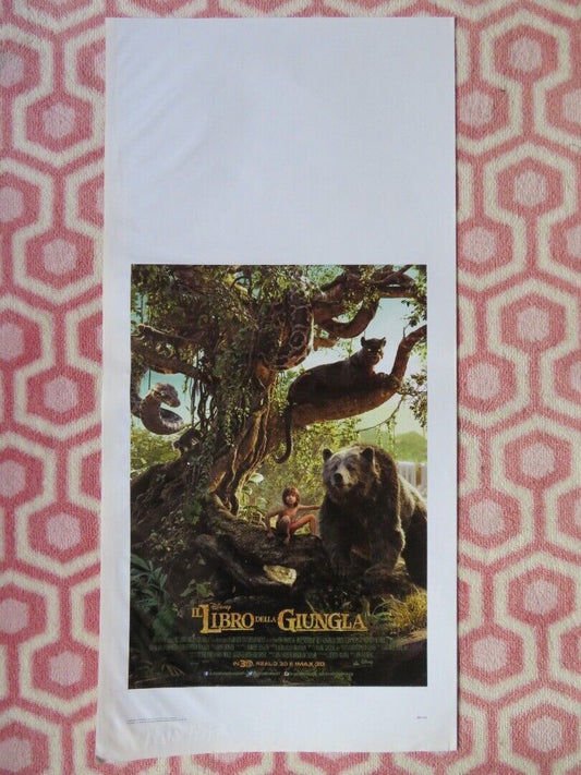 THE JUNGLE BOOK ITALIAN LOCANDINA (27.5"x13") POSTER 2016 Movie posters