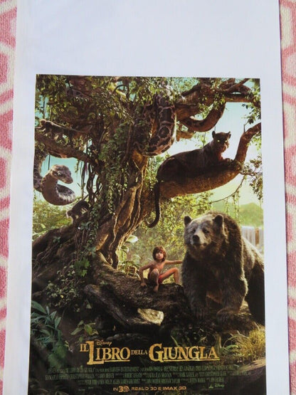 THE JUNGLE BOOK ITALIAN LOCANDINA (27.5"x13") POSTER 2016 Movie posters