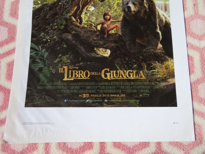 THE JUNGLE BOOK ITALIAN LOCANDINA (27.5"x13") POSTER 2016 Movie posters