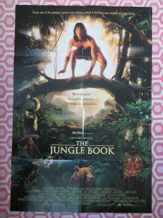 THE JUNGLE BOOK US ONE SHEET POSTER DISNEY JASON SCOTT LEE 1994 Movie posters