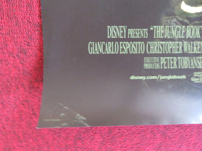 THE JUNGLE BOOK US ONE SHEET ROLLED POSTER BILL MURRAY BEN KINGSLEY 2016 Rendezvous Cinema Movie posters