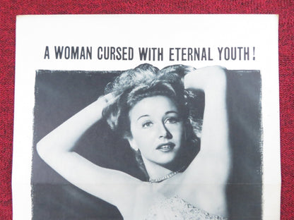 THE JUNGLE WILDERNESS US INSERT (14"x 36") POSTER GEORGE BRENT VERA RALSTON 1954 Rendezvous Cinema Movie posters