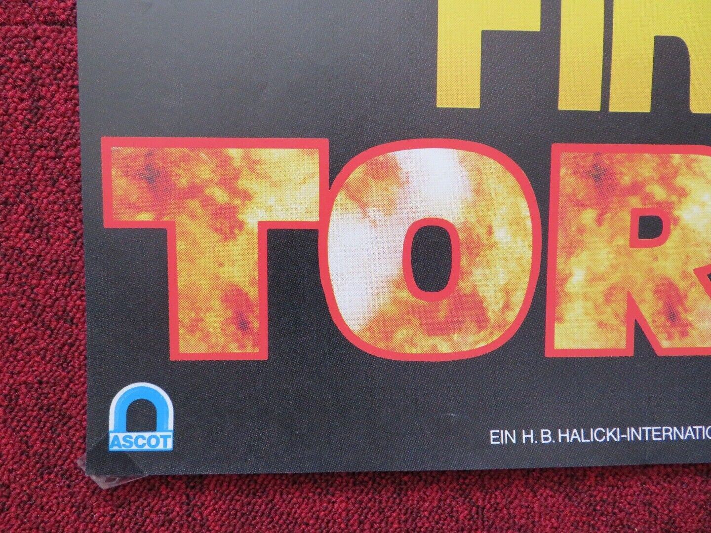 THE JUNKMAN GERMAN A1 ROLLED POSTER H.B. HALICKI 1982 Movie posters