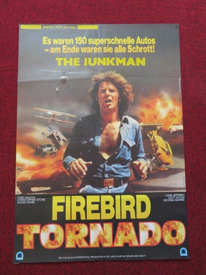 THE JUNKMAN GERMAN A1 ROLLED POSTER H.B. HALICKI 1982 Movie posters