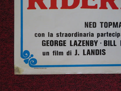 THE KENTUCKY FRIED MOVIE ITALIAN FOGLIO POSTER WOODY ALLEN D. SUTHERLAND 1977 Rendezvous Cinema Movie posters