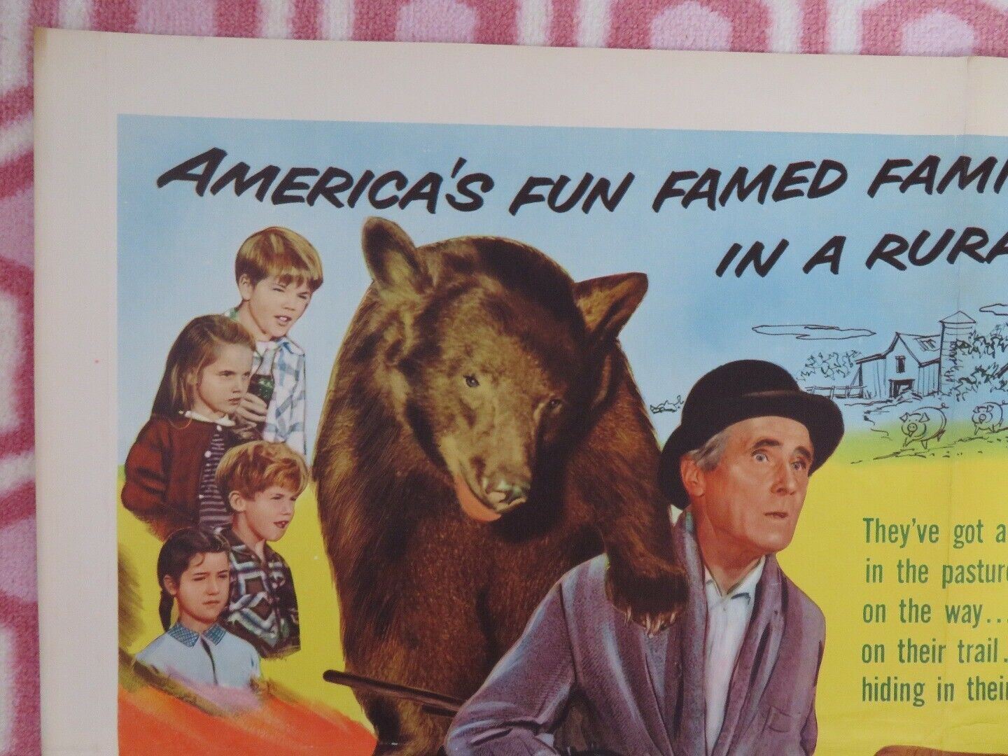 THE KETTLES ON OLD MACDONALD'S FARM US HALF SHEET (22"x 28") POSTER M MAIN 1957 Movie posters