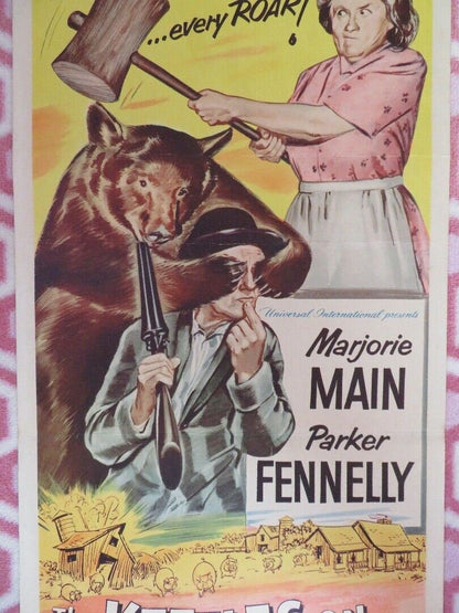 THE KETTLES ON OLD MACDONALD'S FARM US INSERT (14"x 36") POSTER MARJORIE MAIN - Rendezvous Cinema