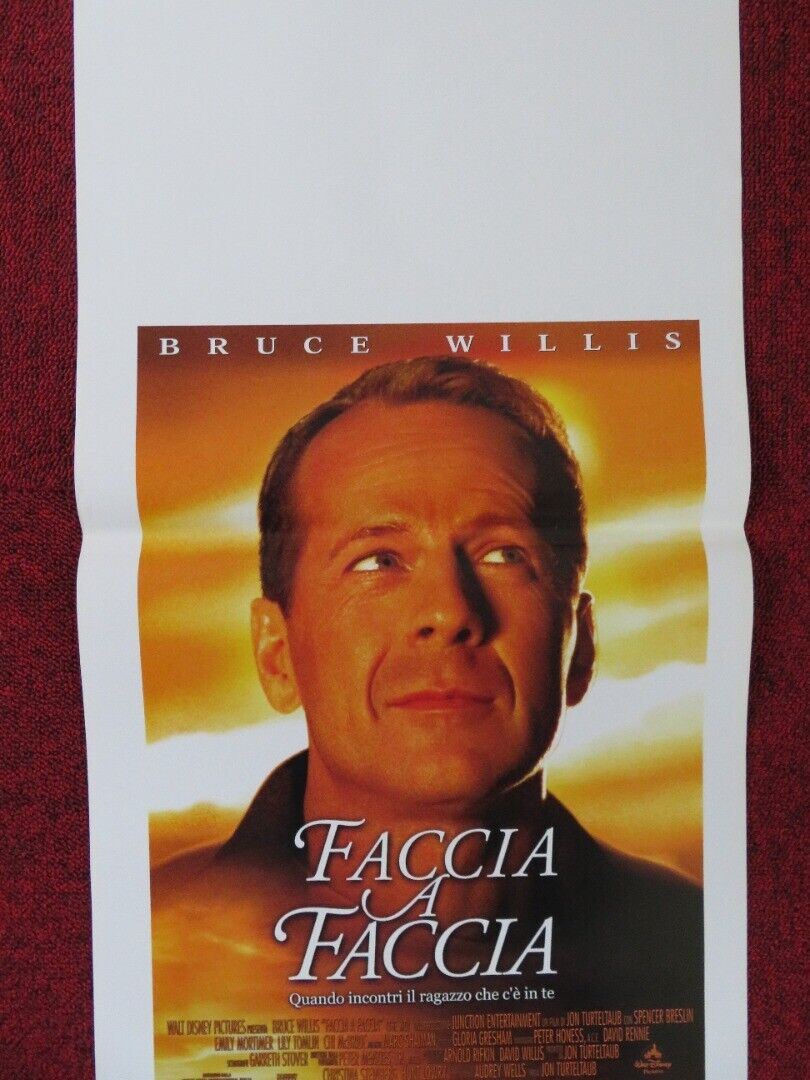THE KID ITALIAN LOCANDINA (27.5"x13") POSTER BRUCE WILLIS SPENCER BRESLIN 2001 Rendezvous Cinema Movie posters