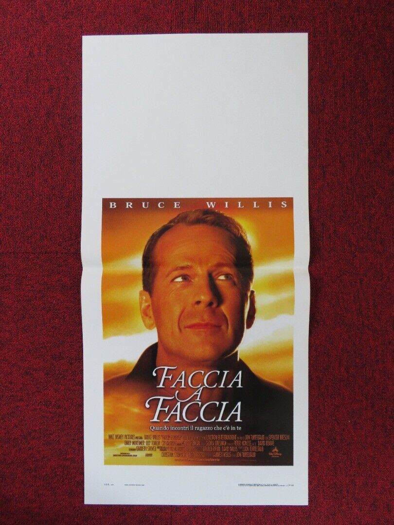 THE KID ITALIAN LOCANDINA (27.5"x13") POSTER BRUCE WILLIS SPENCER BRESLIN 2001 Rendezvous Cinema Movie posters