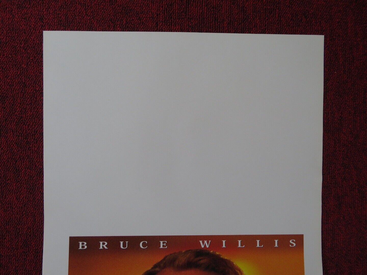 THE KID ITALIAN LOCANDINA (27.5"x13") POSTER BRUCE WILLIS SPENCER BRESLIN 2001 Rendezvous Cinema Movie posters