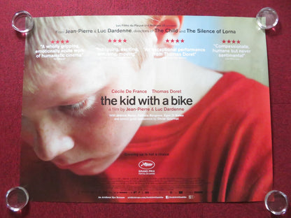 THE KID WITH A BIKE - B UK QUAD (30"x 40") ROLLED POSTER THOMAS DORET 2011 Rendezvous Cinema Movie posters