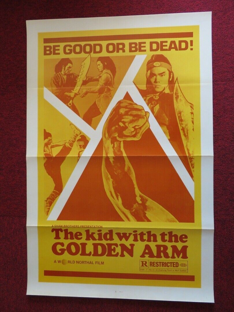 THE KID WITH THE GOLDEN ARM - KUNG FU US ONE SHEET ROLLED POSTER 1979 Movie posters