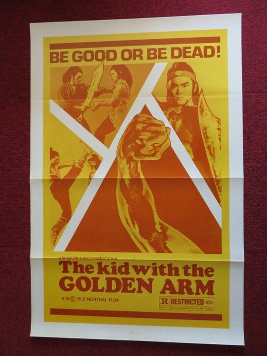 THE KID WITH THE GOLDEN ARM - KUNG FU US ONE SHEET ROLLED POSTER 1979 Movie posters