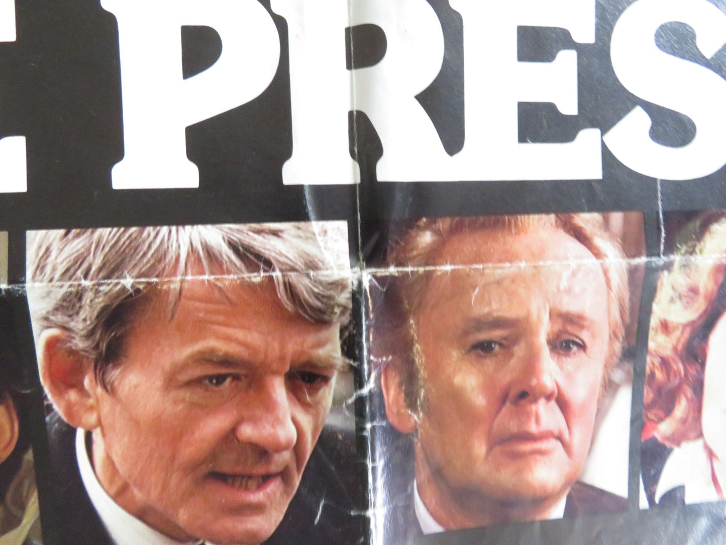 THE KIDNAPPING OF THE PRESIDENT FOLDED US ONE SHEET POSTER WILLIAM SHATNER 1980 Rendezvous Cinema Movie posters