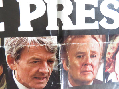 THE KIDNAPPING OF THE PRESIDENT FOLDED US ONE SHEET POSTER WILLIAM SHATNER 1980 Rendezvous Cinema Movie posters