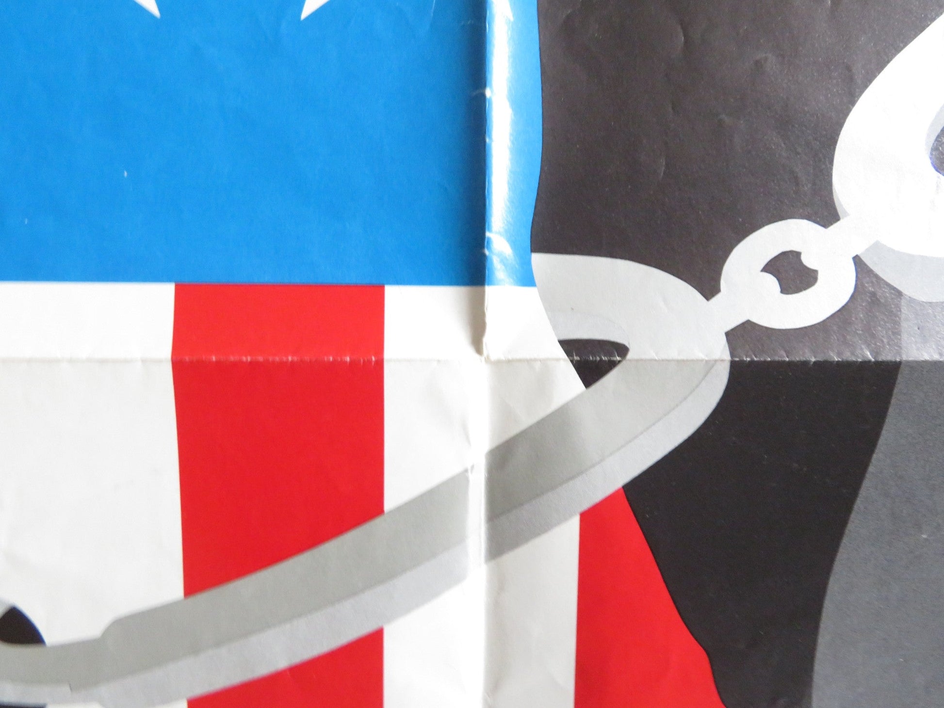 THE KIDNAPPING OF THE PRESIDENT FOLDED US ONE SHEET POSTER WILLIAM SHATNER 1980 Rendezvous Cinema Movie posters