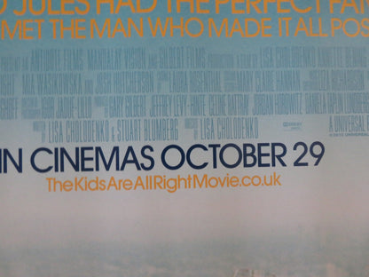 THE KIDS ARE ALL RIGHT UK QUAD (30"x 40") ROLLED POSTER J MOORE BENING 2010 Rendezvous Cinema Movie posters